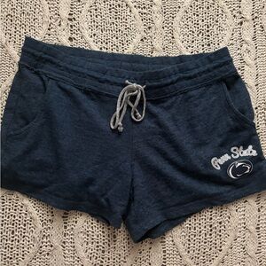 Navy pennstate shorts large dark blue penn state